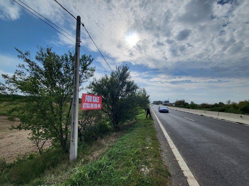 Potigrafu, teren intravilan cu acces din DN1