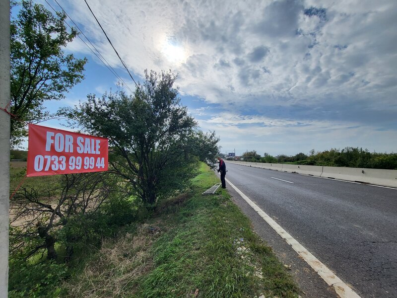 Potigrafu, teren intravilan cu acces din DN1